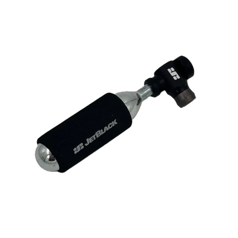 JetBlack Cyclone Controlled Release CO2 Inflator inc 25g Cartridge