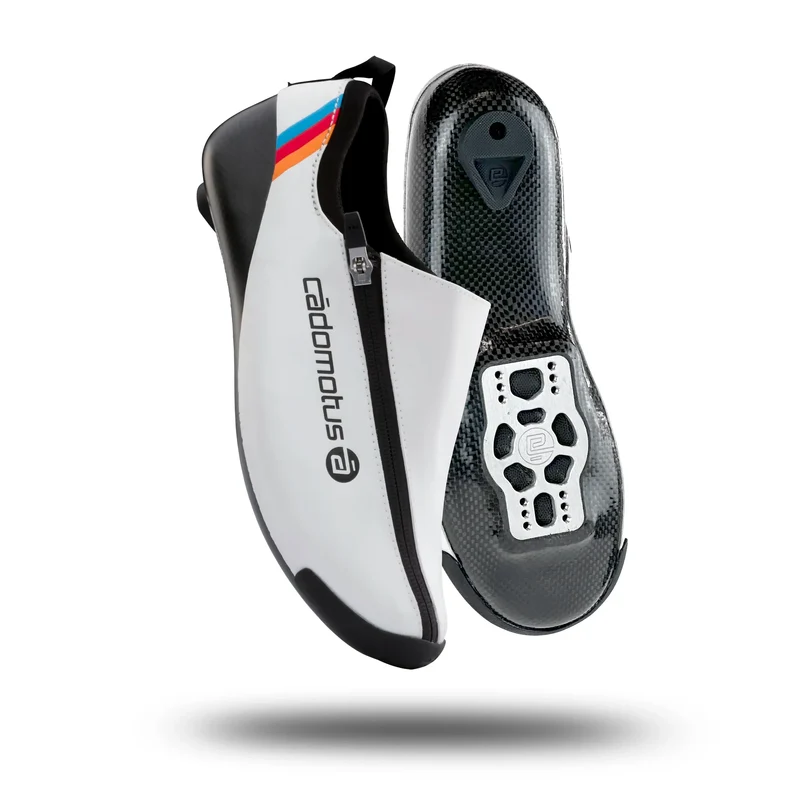 Chaussure de cyclisme Chronos Bianco - Fixation directe Wahoo Speedplay