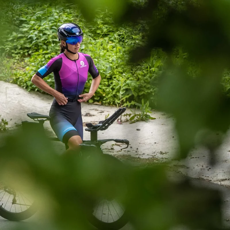 Casque Omega Aero pour triathlon et patinage de vitesse