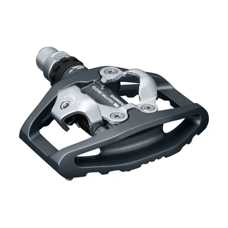 Paire de pédales semi-automatiques Shimano PD-EH500 (Cales SPD SM-SH56 Incluses)