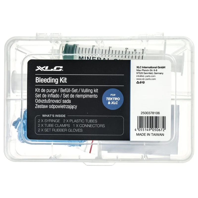 Kit de purge XLC pour freins hydrauliques vélos TEKTRO