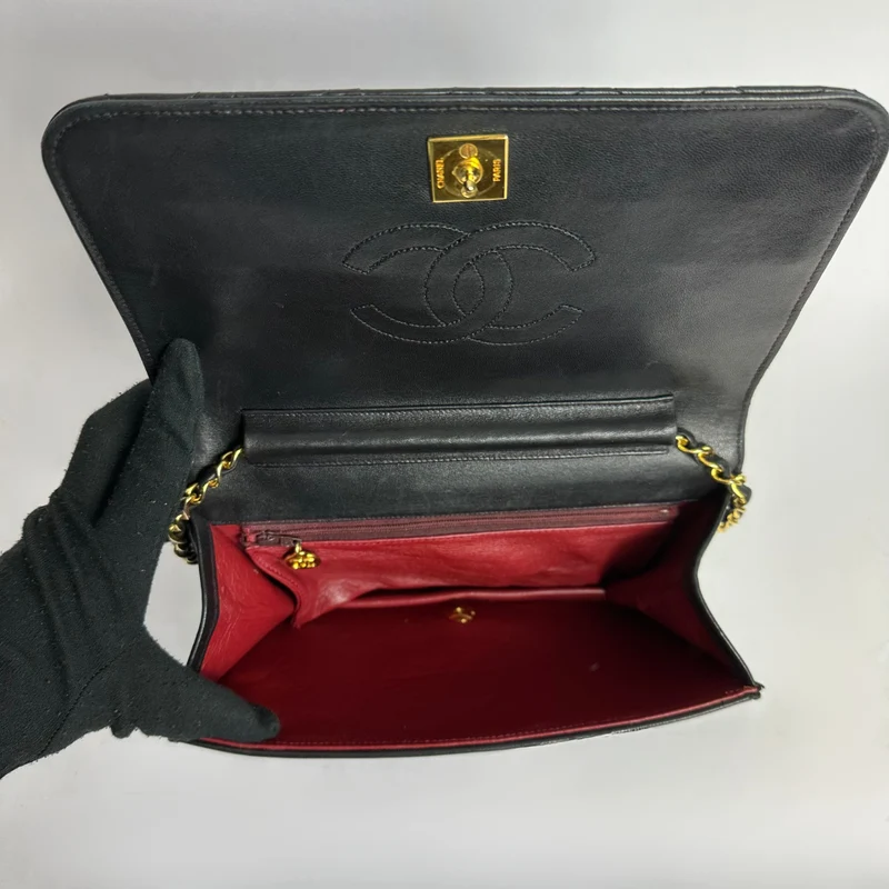Chanel Single Flap Bag Cuir d'agneau