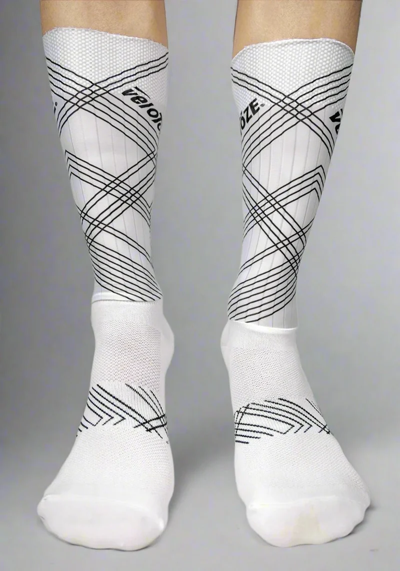 Chaussettes veloToze Aero extra hautes