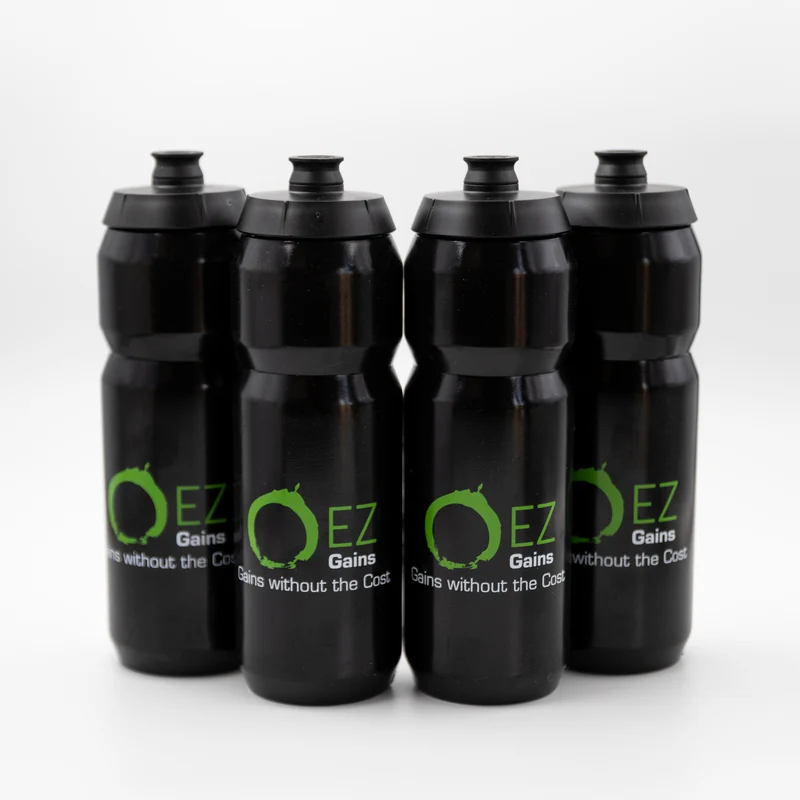 4 bouteilles d'eau à hydratation rapide de 750 ml
