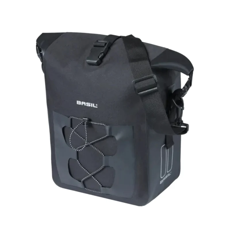 Sacoche Basil Navigator imperméable 14L pour porte-bagages MIK Studs