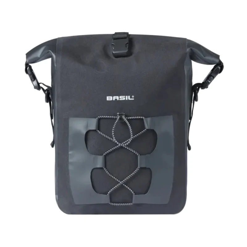Sacoche Basil Navigator imperméable 14L pour porte-bagages MIK Studs