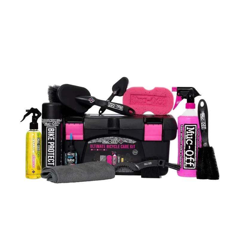 Muc-Off Ultimate Bicycle Cleaning 11 Piece Kit-Clean, Protect, Lube