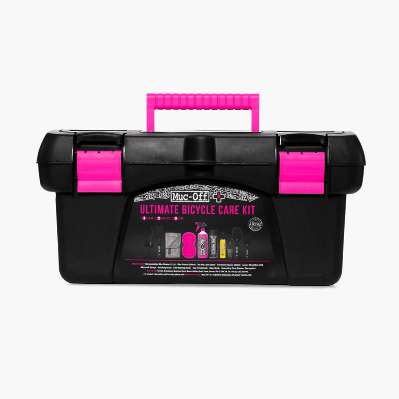 Muc-Off Ultimate Bicycle Cleaning 11 Piece Kit-Clean, Protect, Lube