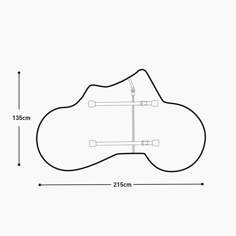 EVOC BIKE RACK COVER MTB