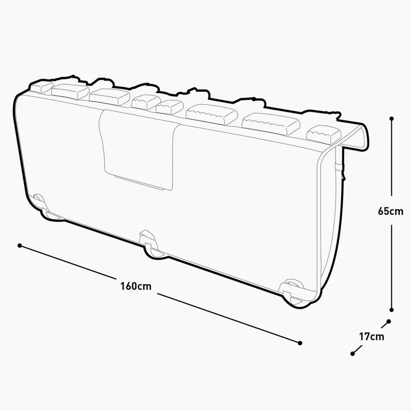 EVOC TAILGATE PAD CURVE