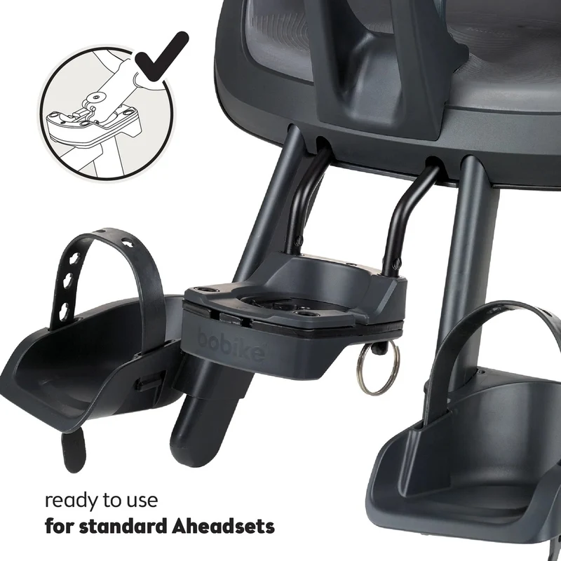 Porte-bébé sur guidon vélo Bobike Exclusive Evolve Mini ICR