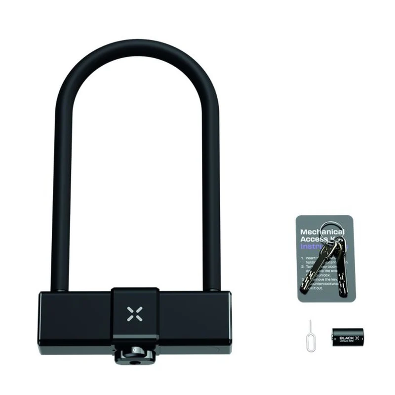 Antivol U vélo connecté Bluetooth OnGuard BLACK X Titan LS