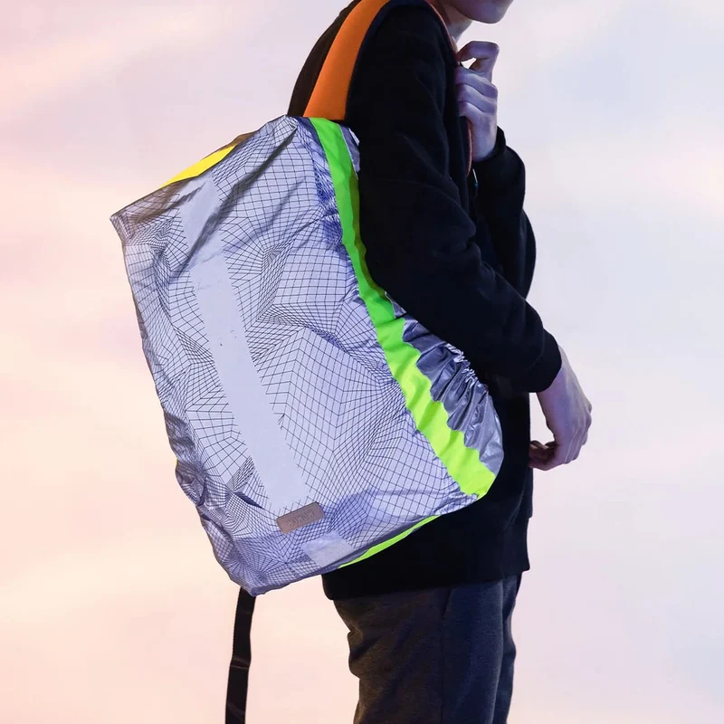 Housse réfléchissante sac à dos vélo WOWOW Chunk Bag 20 à 25 L