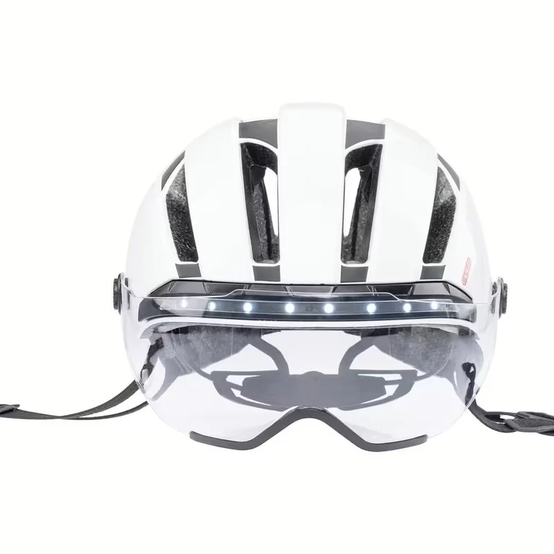 Casque vélo lumineux avec clignotants led Contec Como