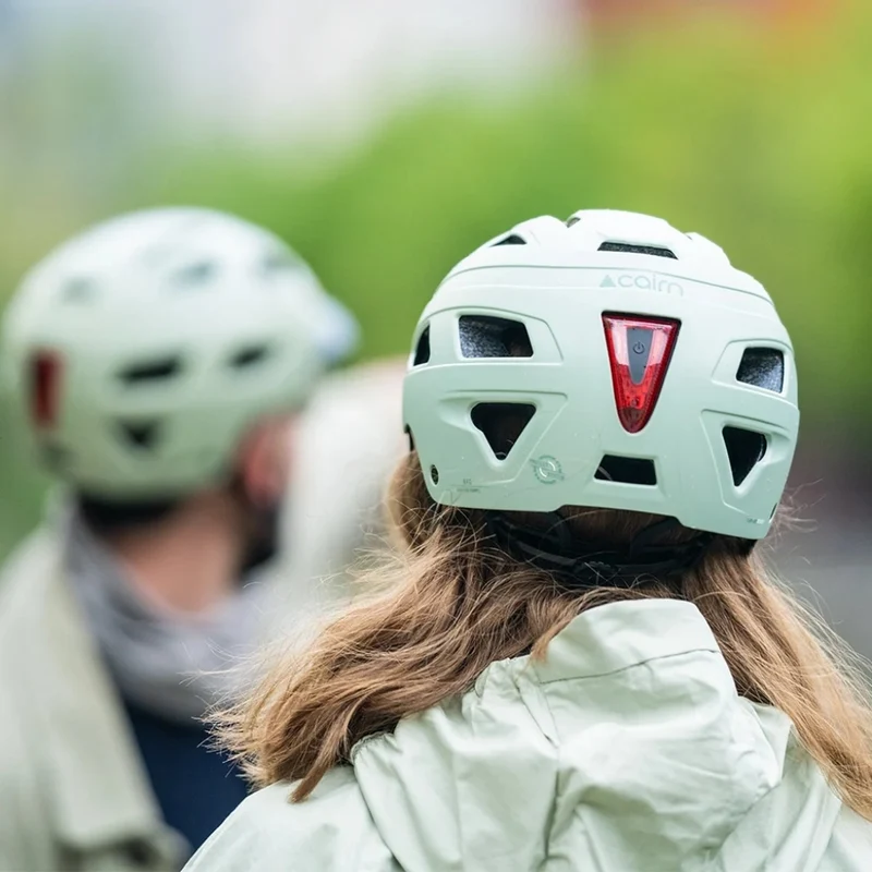 Casque de vélo ville avec lumière LED Cairn Clarke
