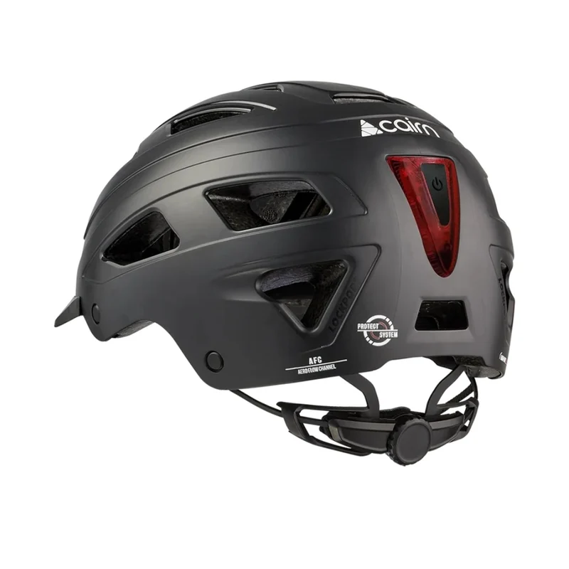 Casque de vélo ville avec lumière LED Cairn Clarke