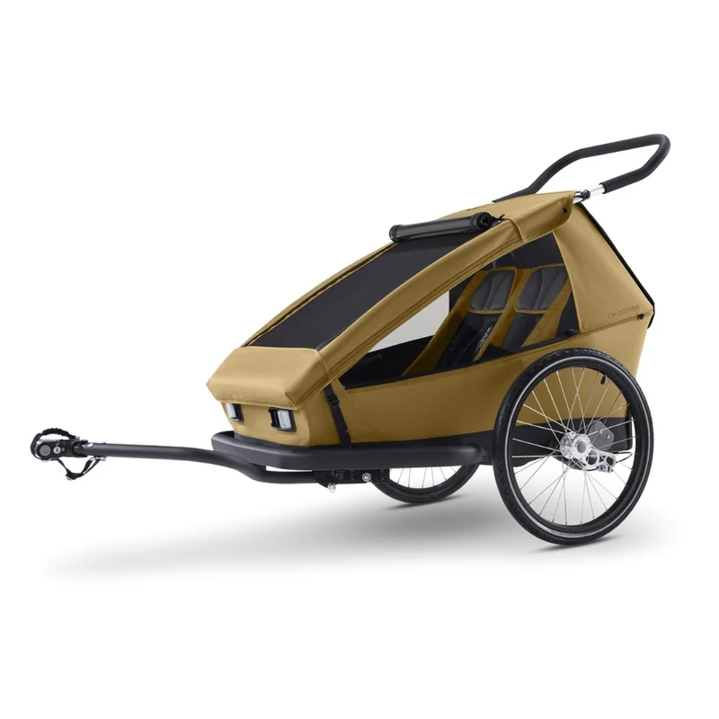Remorque vélo 3-en-1 Croozer Kid Ellma 2 places avec kit jogging