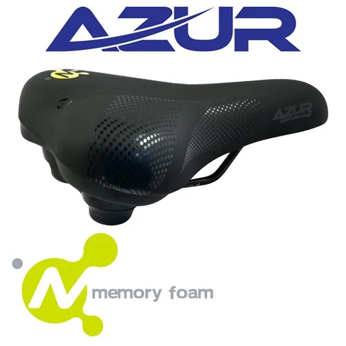 Azur Theta Memory Foam Saddle