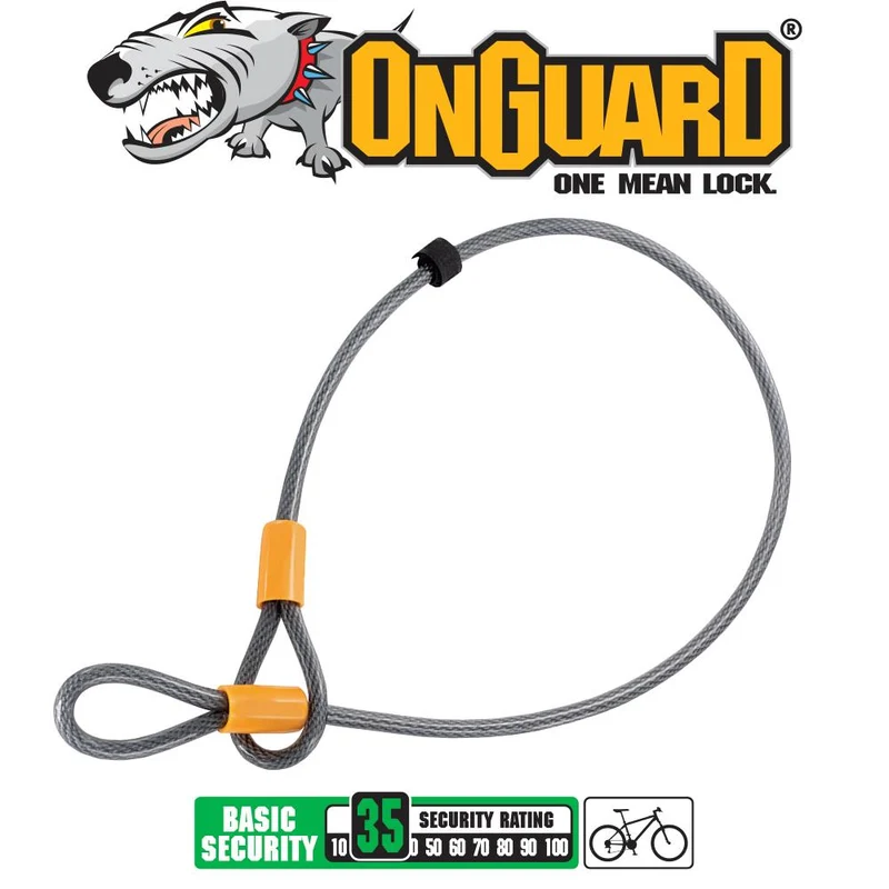 OnGuard Akita Security Cable Medium 1.2 metres x 10mm