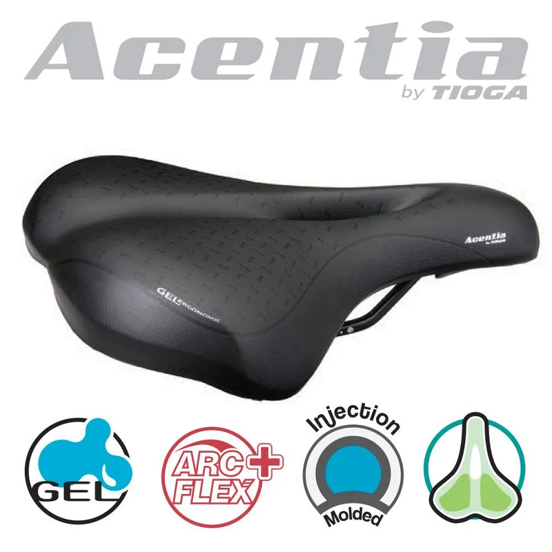 Acentia Urbani Aura Gel Saddle w Cutout
