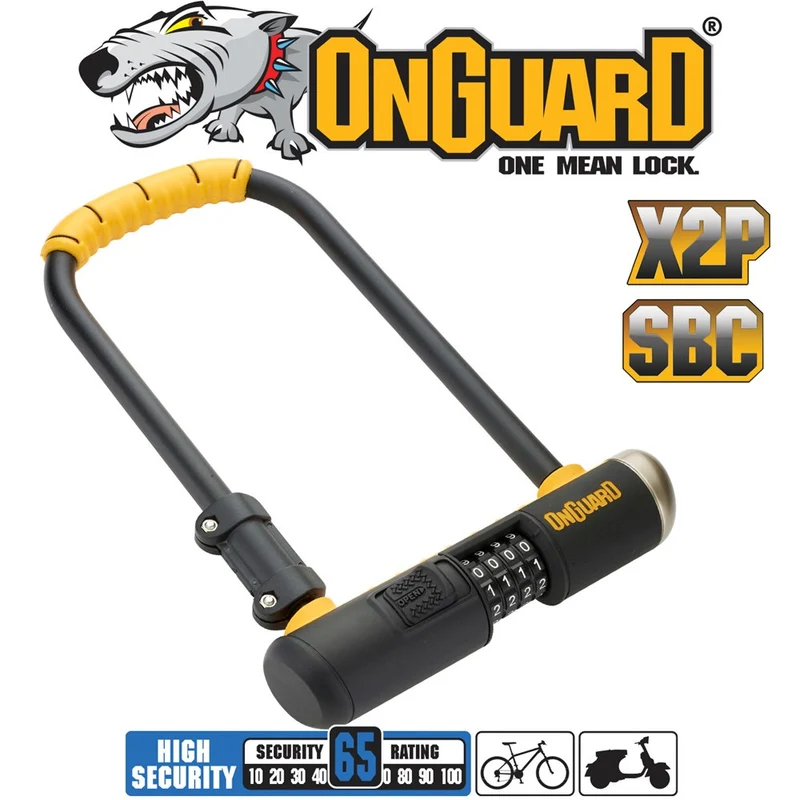 OnGuard Bulldog Series - STD Combo - Shackle 11.5cm x 23cm D 13mm