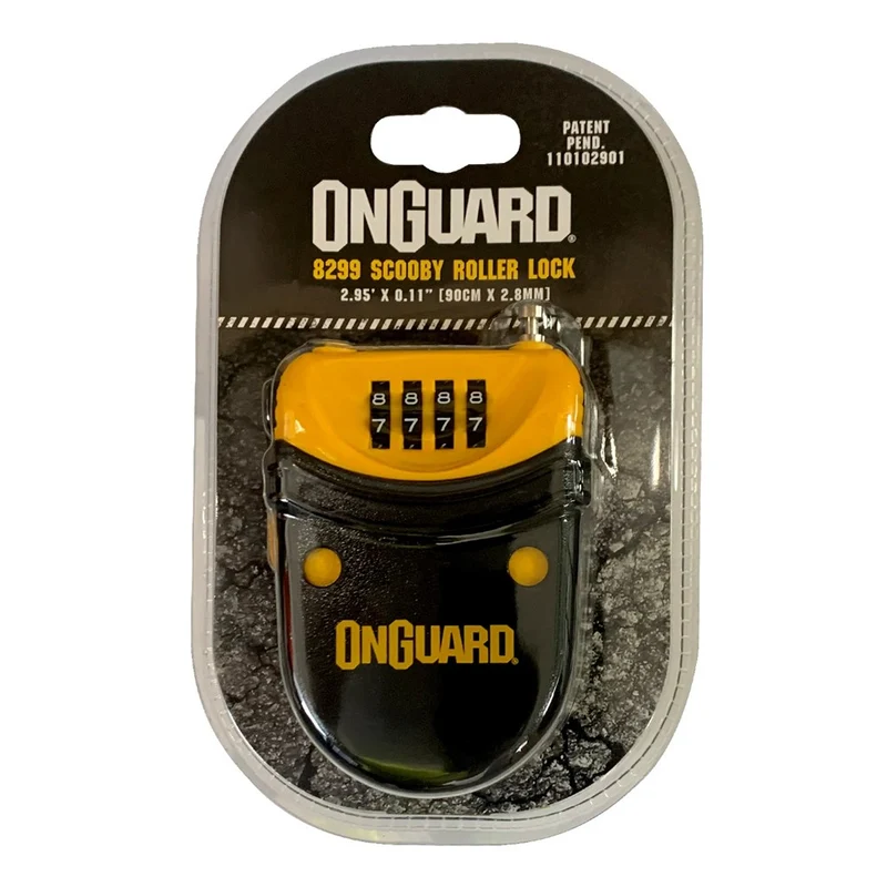 OnGuard Mini Retractable Combo Lock