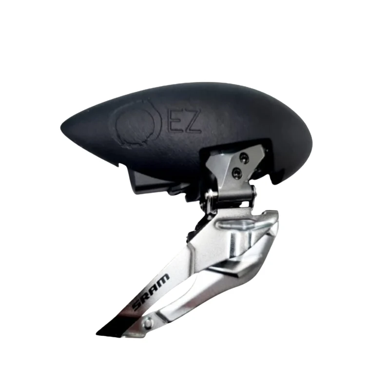 Le protège-dérailleur avant EZ Gains® Aero permet d'économiser 5.8 watts