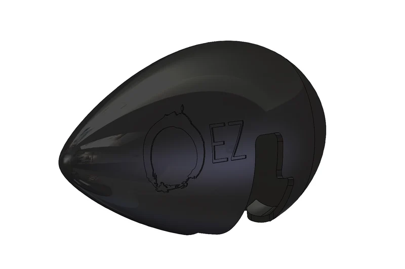 Le protège-dérailleur avant EZ Gains® Aero permet d'économiser 5.8 watts