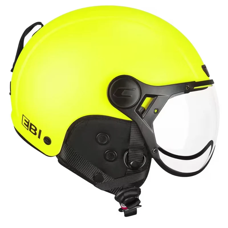 Casque vélo électrique à visière type Jet CGM Ebi Mono