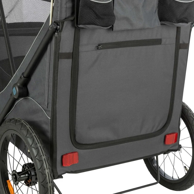 Remorque vélo pour chien Trixie pliable jusqu’à 22 kg