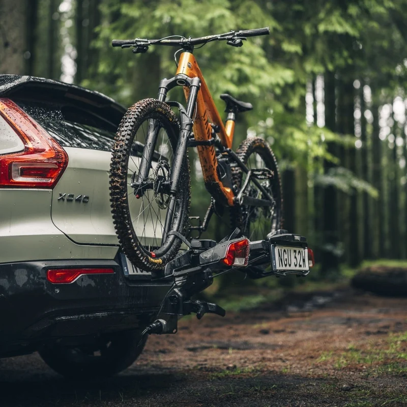 Porte-vélos sur attelage voiture relevable Thule Outpace 2 vélos