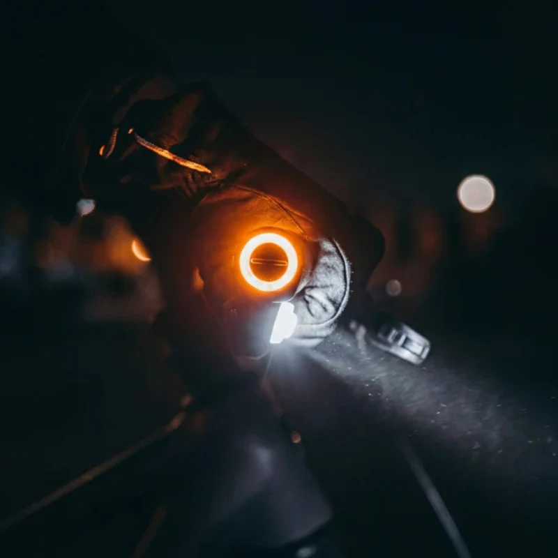 Poignées vélo compatibles avec les clignotants SideLights Beam