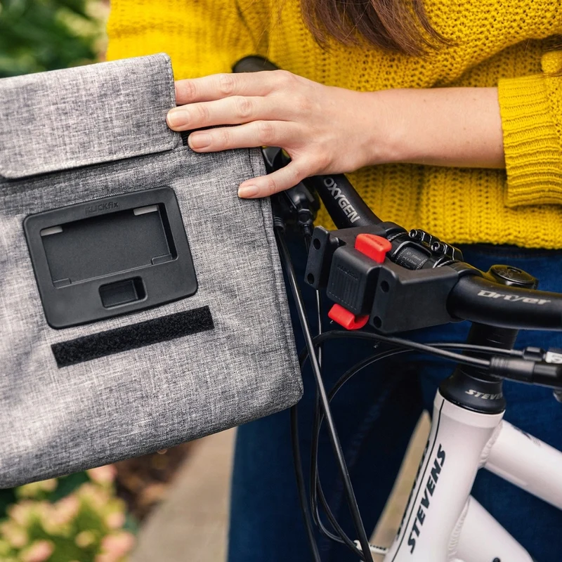 Sacoche guidon vélo KLICKfix Roomy 4L avec bandoulière