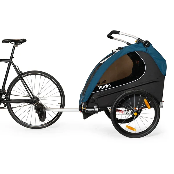 BURLEY ENCORE X BLUE - 2 CHILD TRAILER