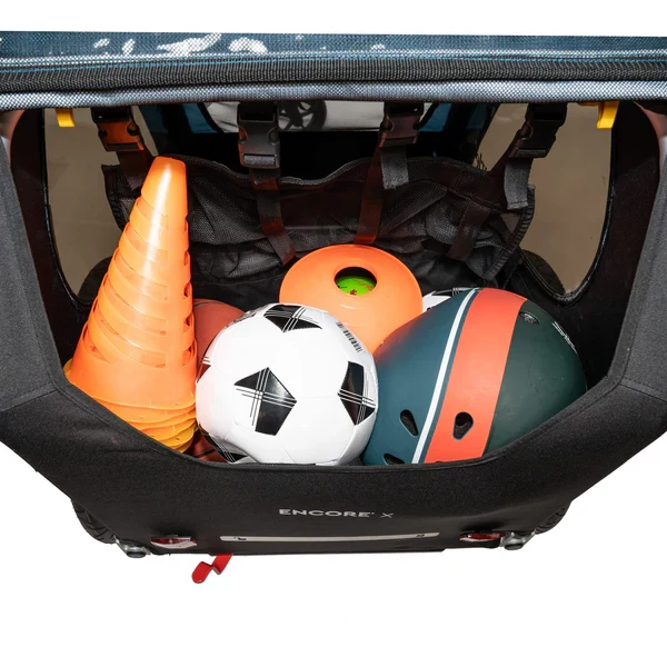 BURLEY ENCORE X BLUE - 2 CHILD TRAILER