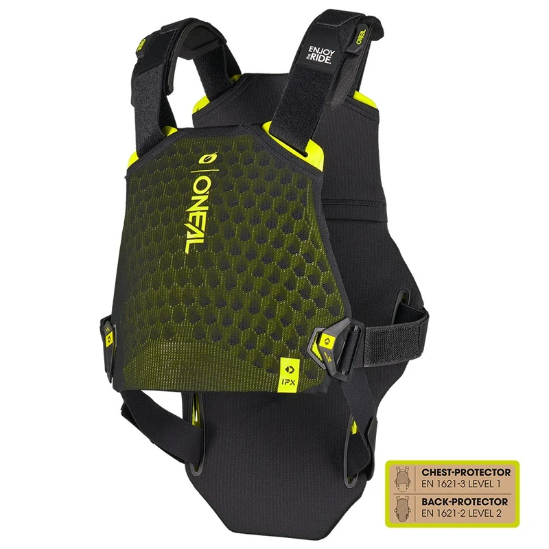 Plastron O'NEAL DIRT FLX Noir/Jaune