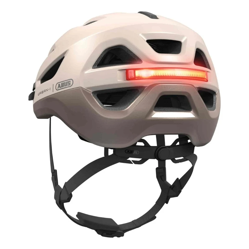 Casque vélo avec lumière Abus Urban-I 4.0