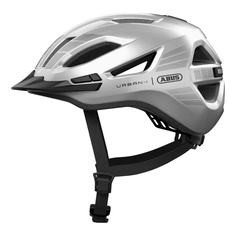 Casque vélo avec lumière Abus Urban-I 4.0