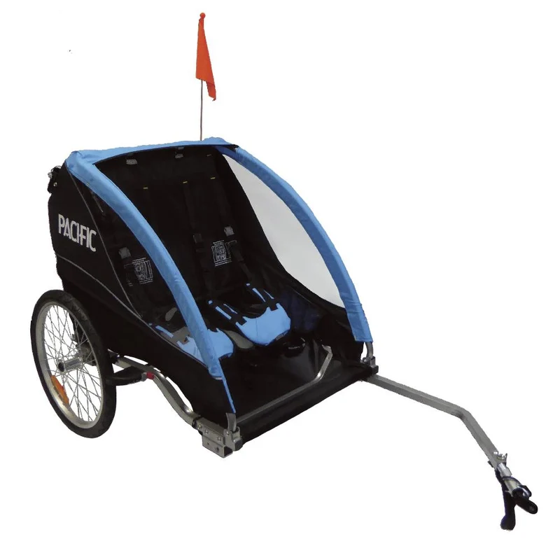 Pacific Deluxe 2 In 1 Trailer/Stroller - 2 Child