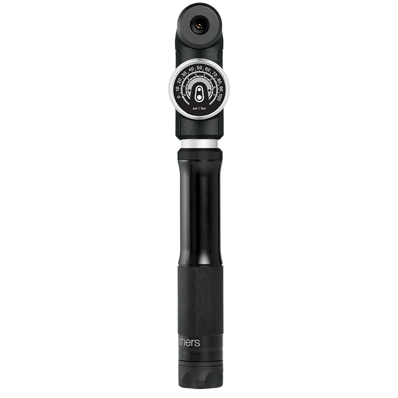 Pompe à Main CRANKBROTHERS STERLING S Manomètre Noir