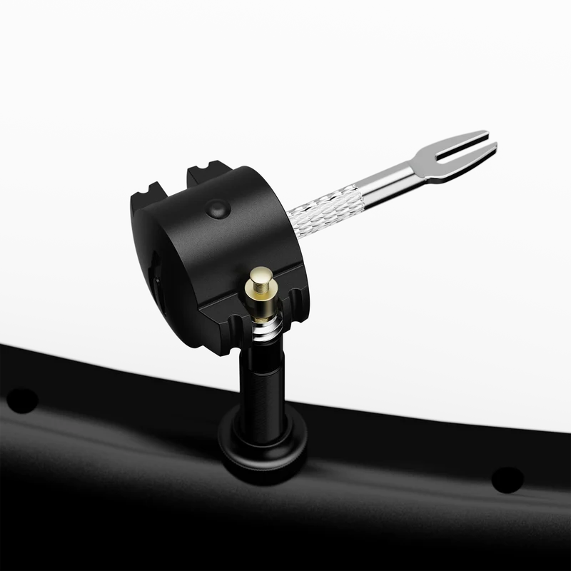 Pompe à Main CRANKBROTHERS KLIC HV + PLUG TOOL Noir