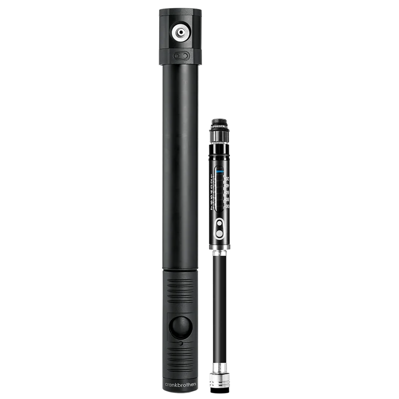 Pompe à Main CRANKBROTHERS KLIC HV Manomètre Noir