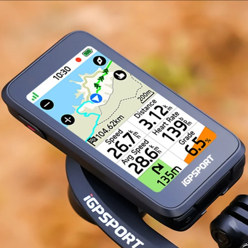 Navigateur vélo GPS ultraléger IGPSPORT BiNavi Air
