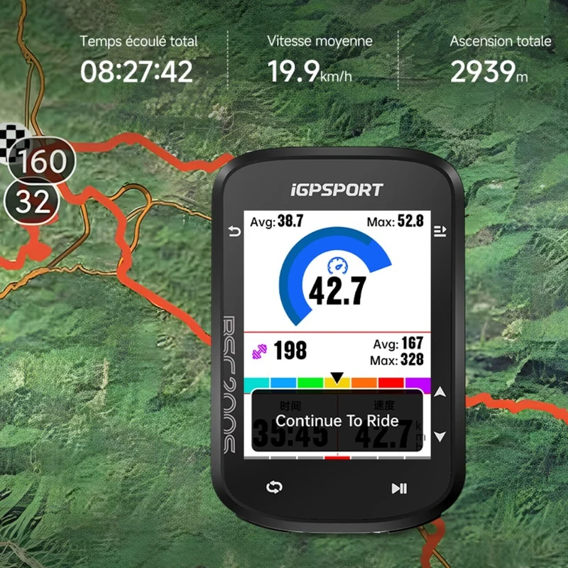 Compteur GPS vélo IGPSPORT BSC200S