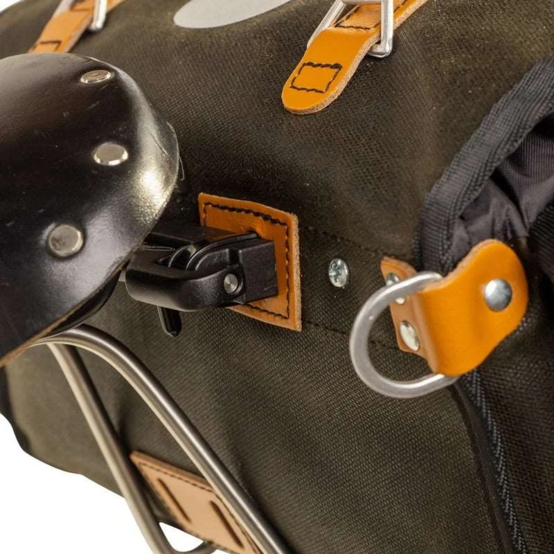 Porte-bagages arrière vélo à déverrouillage rapide Carradice Bagman expedition