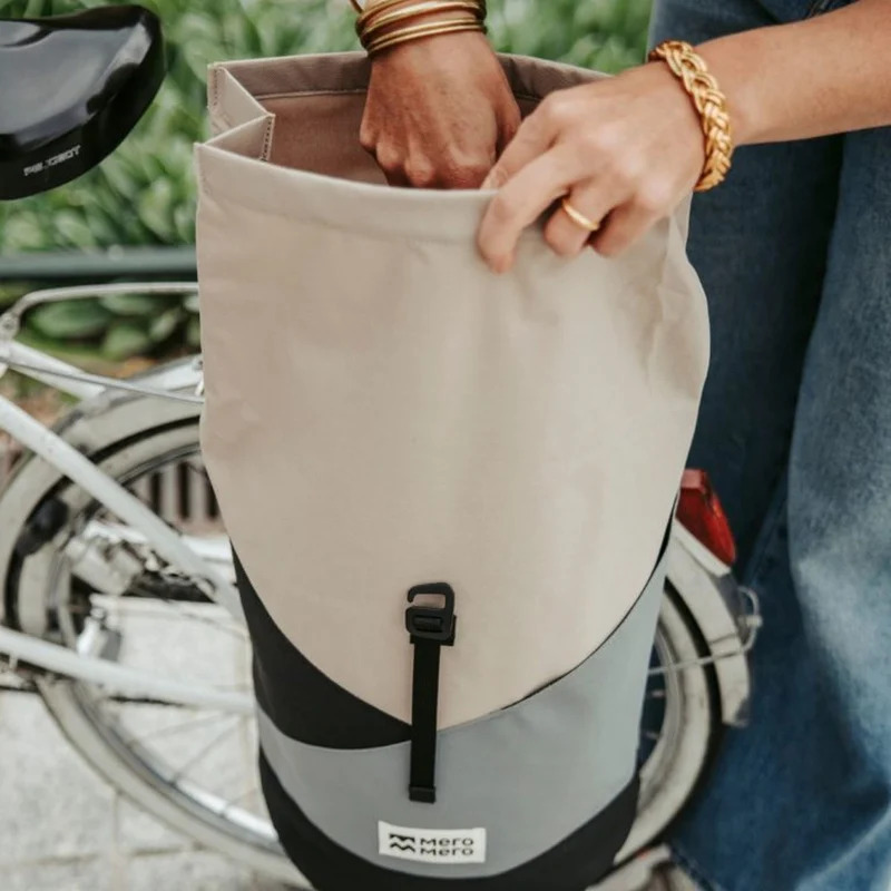 Sacoche pour vélo Annecy Pocket MeroMero convertible en sac à dos 15L