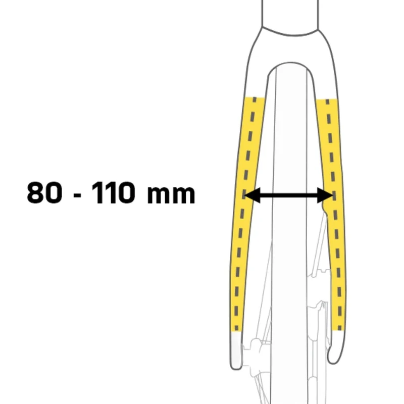 Porte bagage vélo avant Topeak TetraRack GR1