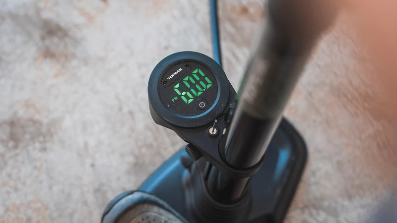 TOPEAK JOEBLOW MOUNTAIN X DIGITAL FLOOR PUMP