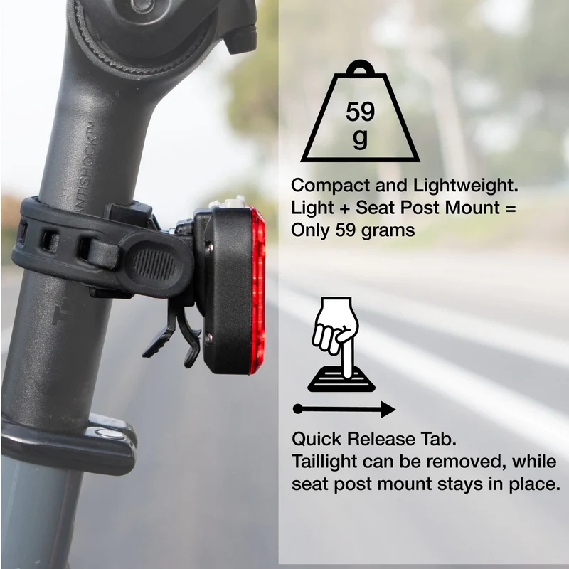 NiteRider Vmax+ 180 USB-C Rear Light