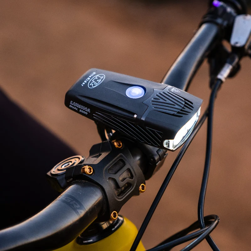 NiteRider Lumina Dual 2000 USB-C Front Light